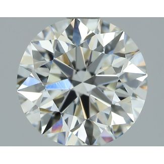 1.32 Carat Round H VVS2 EX GIA Natural Diamond