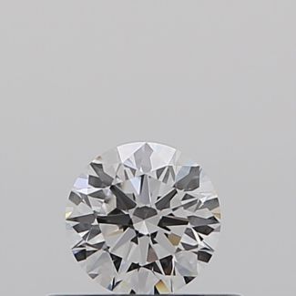 0.30 Carat Round D VVS2 EX GIA Natural Diamond