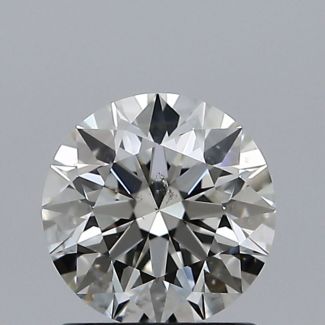 1.01 Carat Round J SI1 EX GIA Natural Diamond