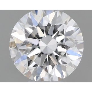 0.3 Carat Round E SI2 EX GIA Natural Diamond