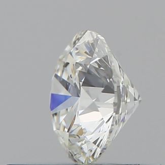 0.53 Carat Round F SI1 EX GIA Natural Diamond