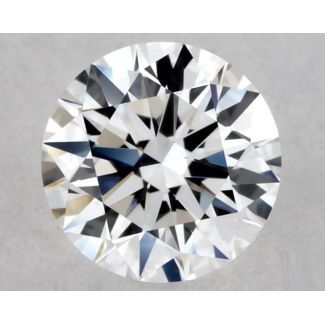 0.4 Carat Round D VVS1 EX GIA Natural Diamond