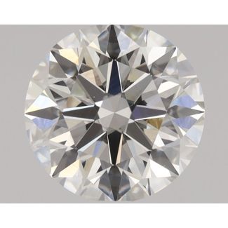 0.9 Carat Round F VS1 EX GIA Natural Diamond