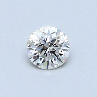 0.4 Carat Round I VS1 VG EX GIA Natural Diamond