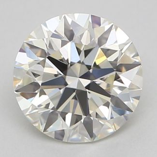 0.78 Carat Round I VVS1 EX GIA Natural Diamond