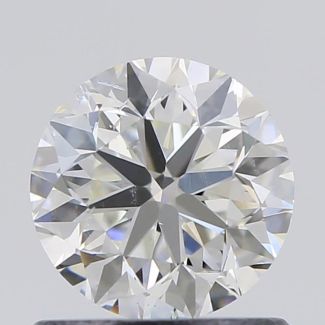 0.80 Carat Round I SI1 VG EX GIA Natural Diamond