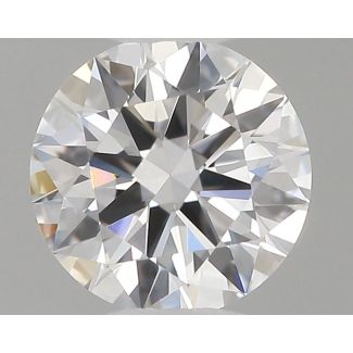 0.33 Carat Round D VS1 EX VG GIA Natural Diamond