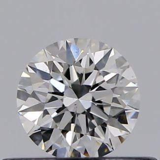 0.32 Carat Round E VS2 EX GIA Natural Diamond