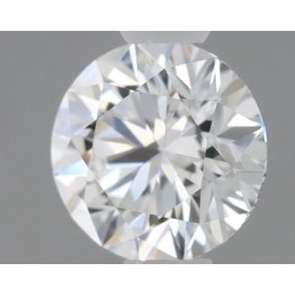 0.31 Carat Round G VVS2 EX GIA Natural Diamond