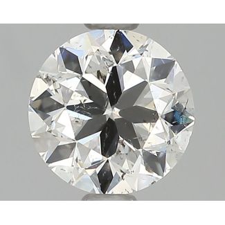 0.8 Carat Round H SI2 VG GIA Natural Diamond