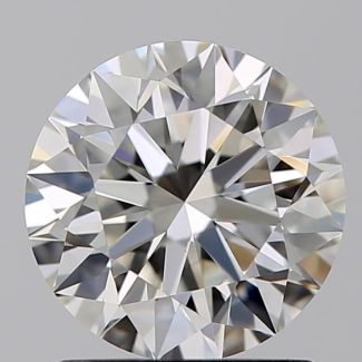 1.23 Carat Round H VS1 EX GIA Natural Diamond