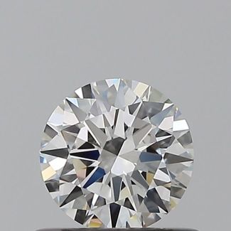 0.55 Carat Round G IF EX GIA Natural Diamond