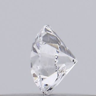 0.18 Carat Round D VVS1 EX GIA Natural Diamond