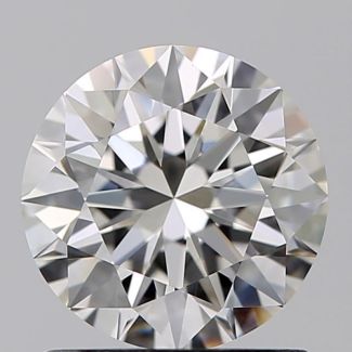 1.03 Carat Round H VVS1 EX GIA Natural Diamond