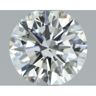 1.0 Carat Round E SI1 EX GIA Natural Diamond