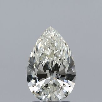 1.70 Carat Pear K SI2 - VG EX GIA Natural Diamond