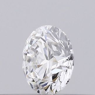 0.2 Carat Round E VVS1 EX GIA Natural Diamond