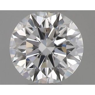 0.2 Carat Round E VVS1 EX GIA Natural Diamond