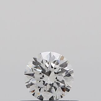 0.32 Carat Round F VVS2 EX GIA Natural Diamond