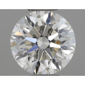 0.44 Carat Round H IF EX IGI Natural Diamond