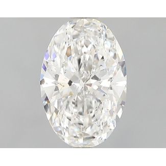 0.71 Carat Oval E SI2 - EX VG GIA Natural Diamond