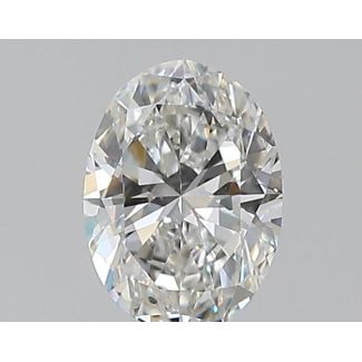 0.4 Carat Oval F SI1 - VG GD GIA Natural Diamond