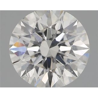 0.70 Carat Round G SI2 EX VG GIA Natural Diamond