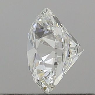 0.55 Carat Round F IF EX GIA Natural Diamond