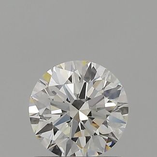 0.81 Carat Round H VVS1 EX GIA Natural Diamond