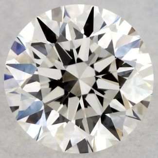 0.24 Carat Round I VVS2 EX GIA Natural Diamond