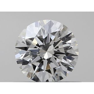 0.4 Carat Round I VS1 EX GIA Natural Diamond