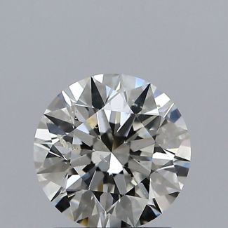 1.17 Carat Round J SI2 EX GIA Natural Diamond