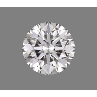 0.46 Carat Round F IF EX GIA Natural Diamond