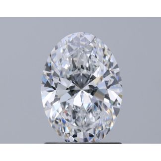 1.3 Carat Oval D VS1 - EX GIA Natural Diamond