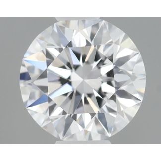 0.3 Carat Round D VVS2 EX GIA Natural Diamond