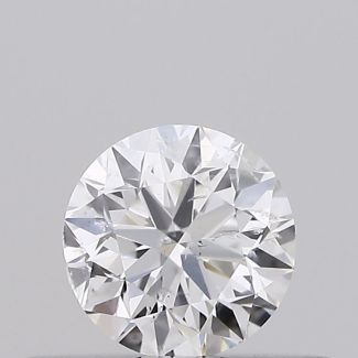 0.3 Carat Round D SI2 VG EX GIA Natural Diamond