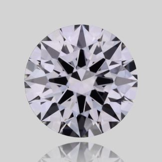 0.5 Carat Round F VVS1 EX GIA Natural Diamond