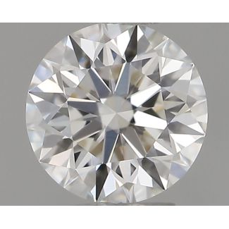 0.4 Carat Round G VVS2 EX GIA Natural Diamond