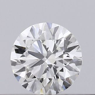 0.2 Carat Round H VVS1 EX VG GIA Natural Diamond