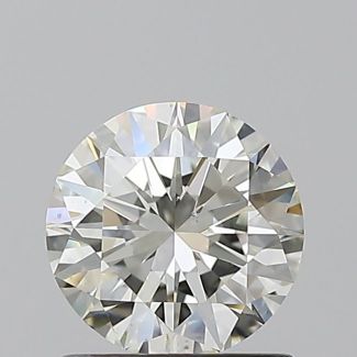 1.0 Carat Round H VS2 EX IGI Natural Diamond