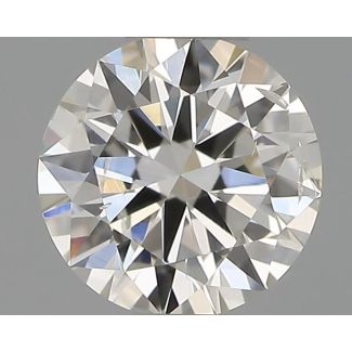 0.30 Carat Round H SI1 EX VG IGI Natural Diamond