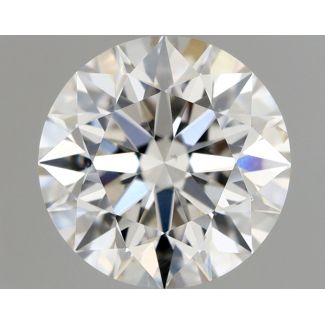 0.7 Carat Round H SI1 EX GIA Natural Diamond