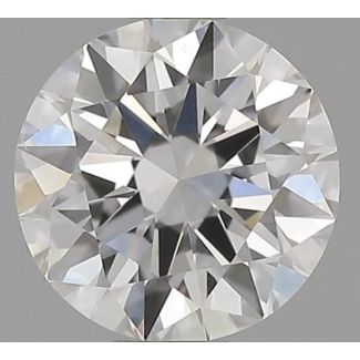 0.5 Carat Round F VS2 EX GIA Natural Diamond