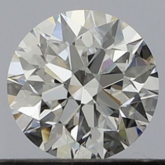 0.41 Carat Round E VS1 EX GIA Natural Diamond