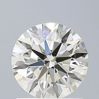 0.9 Carat Round H VVS2 EX IGI Natural Diamond