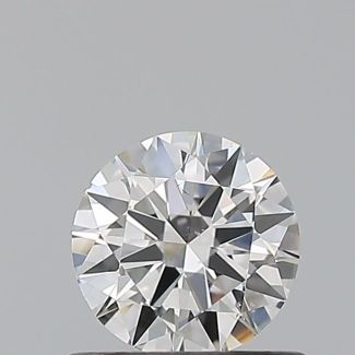 0.5 Carat Round G SI1 EX VG GIA Natural Diamond