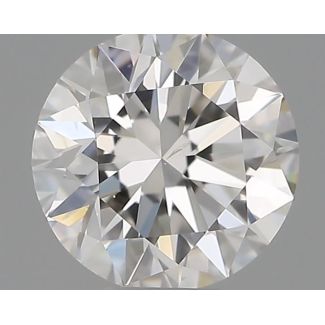 0.30 Carat Round F SI1 VG EX GIA Natural Diamond