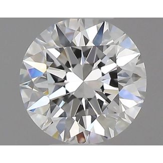 0.62 Carat Round D VVS1 EX GIA Natural Diamond