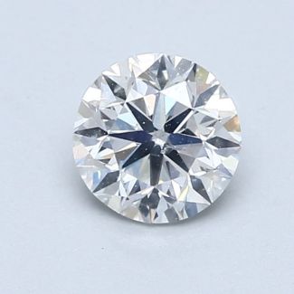 1.0 Carat Round F SI2 VG EX GIA Natural Diamond