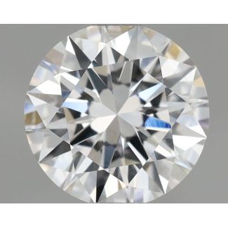 0.94 Carat Round E VVS1 EX GIA Natural Diamond